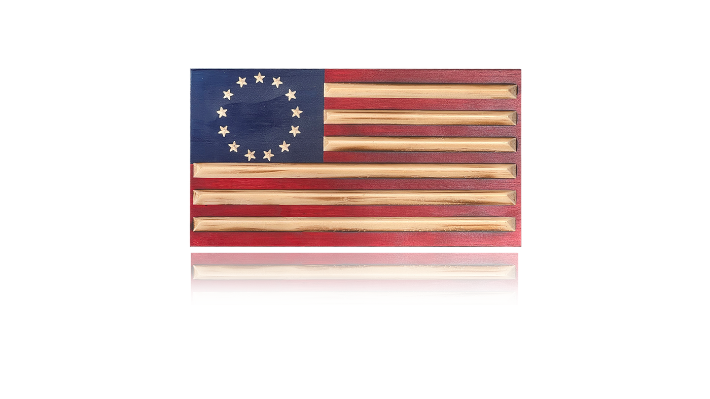 Betsy Ross Desk Flag