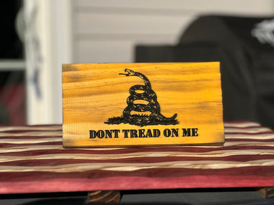 Don't Tread On Me Desk Flag